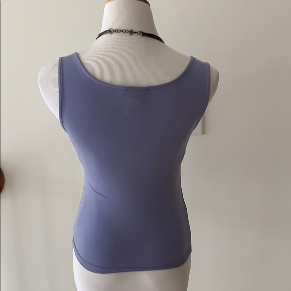 Express purple periwinkle tank top petite - Picture 4 of 4